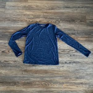 Outdoor Voices All Day Blue Long Sleeve